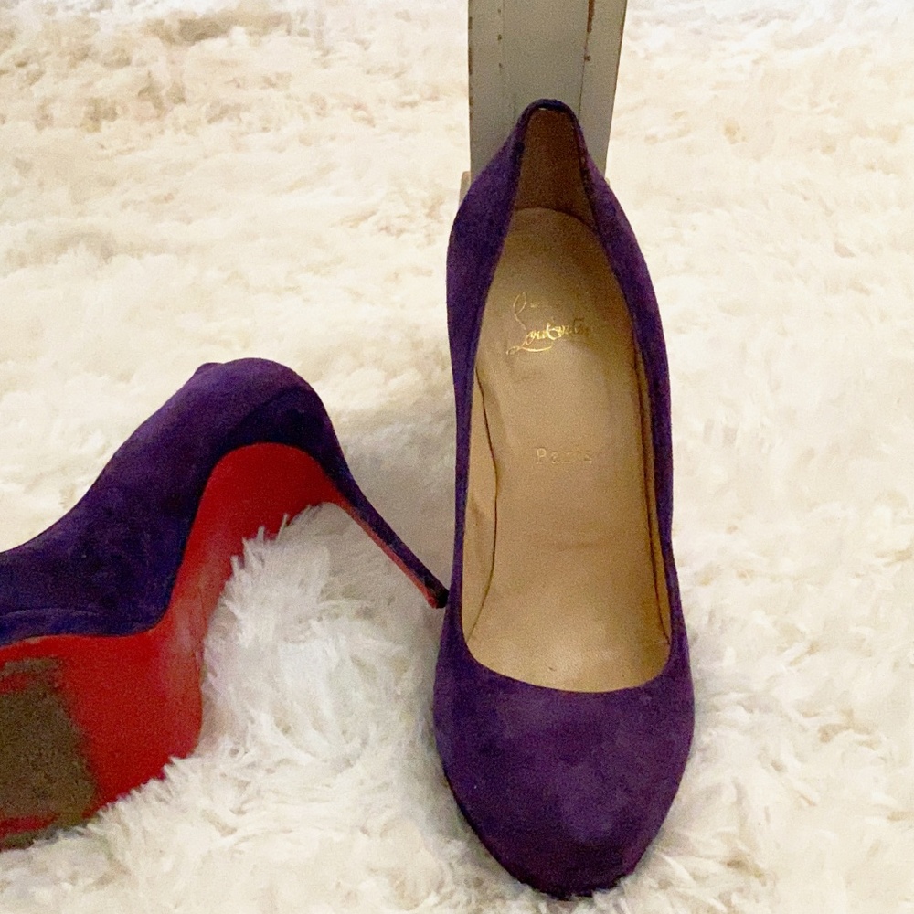 Christian Louboutin - Filo 120 Suede Pumps